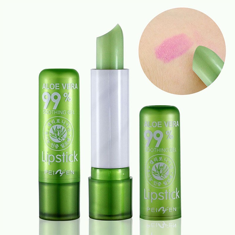 Son Dưỡng Môi Chiết Xuất Lô Hội Tự Nhiên thay đổi màu sắc theo nhiệt độ SD02
