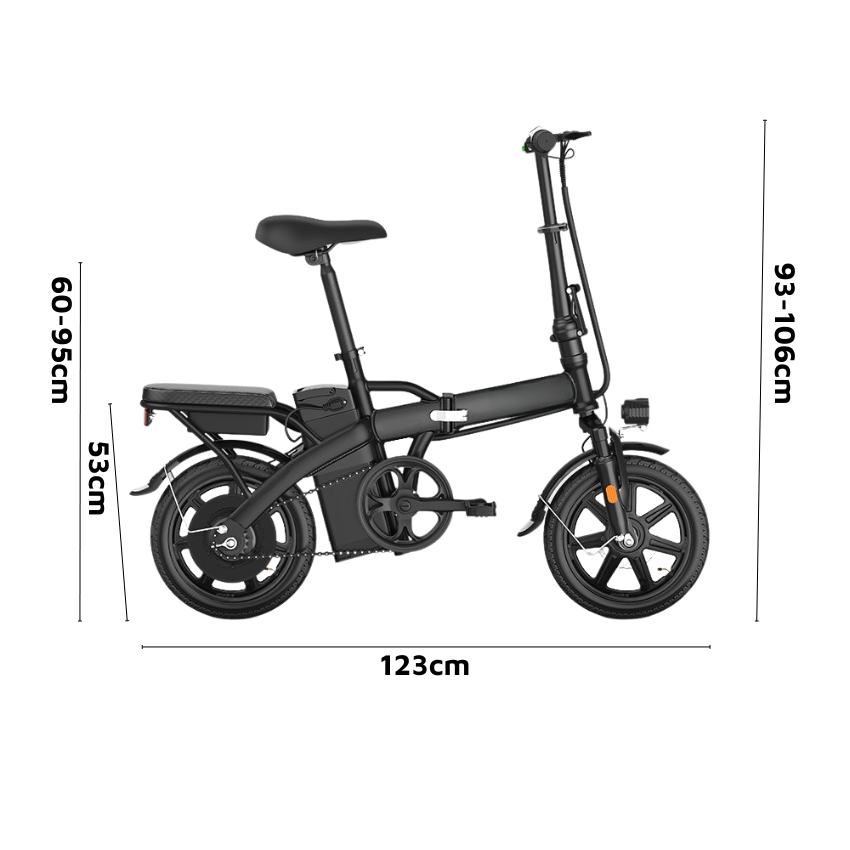 Xe đạp Xe đạp điện gấp gọn phoneix ZX-18650 Tốc Độ Đến 25km/h, pin