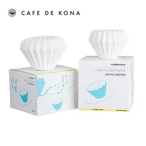 Volcano Giấy lọc cà phê hình tròn wave cho phễu Kalita 155 185 Cafede Kona