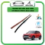 Thanh giá nóc xe Hyundai Creta 2022,Thanh nóc chân thấp dán 3M, Chất liệu nhựa ABS cứng cao cấp