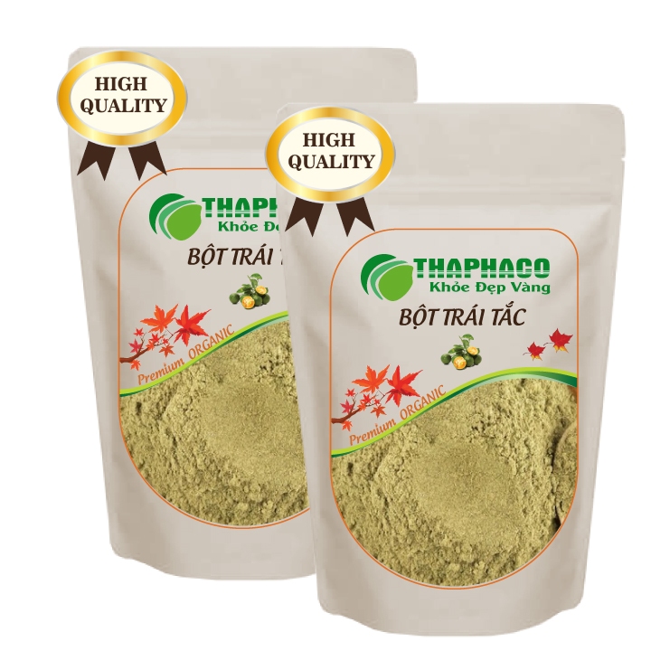 Bột quả tắc nguyên chất -  100gram - Giá tốt - Chất lượng - Hỗ trợ cải thiện sức khỏe
