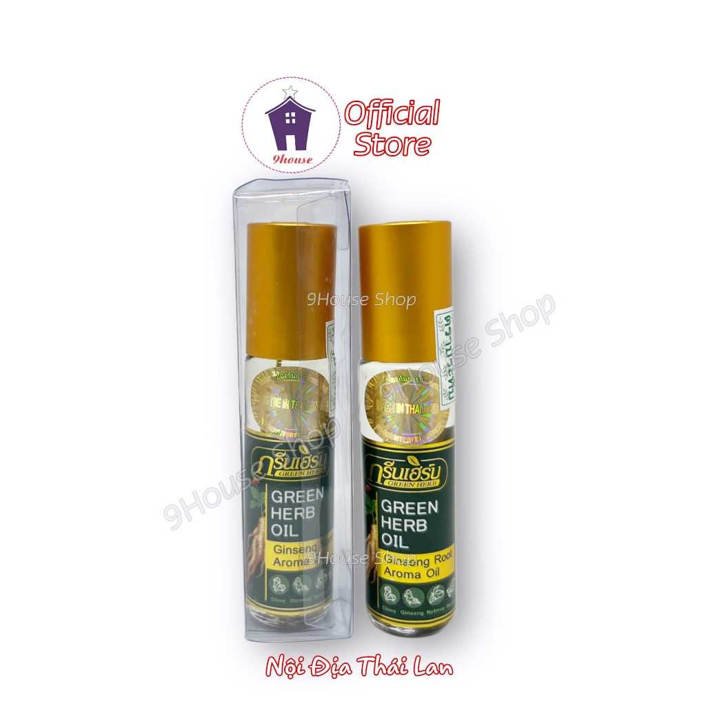 Product image 01 Chai Dầu Nhân Sâm Ginseng Green Herb Oil Thái Lan 8ml (0841) 3
