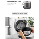 Nồi cơm điện tử cao tần áp suất kép Cuckoo CRP-LHTR0610FW/FB/FD 1.08 Lít - Tiết kiệm năng lượng - Phủ men chống dính — ảnh 8
