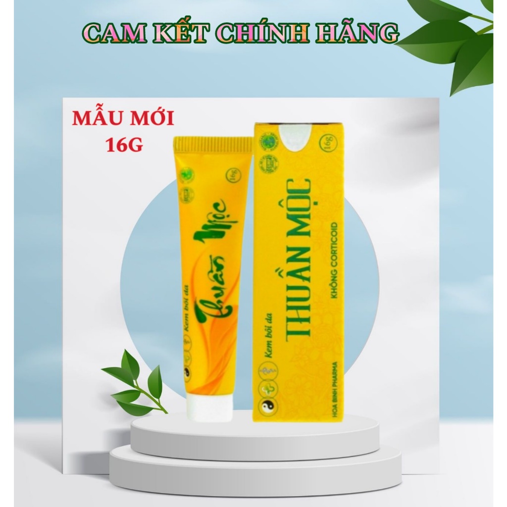 (Đã bán 530) [Chính Hãng] Kem bôi da liễu Thuần 16gr Mộc - Thanh Mộc Hương mẫu mới nhất