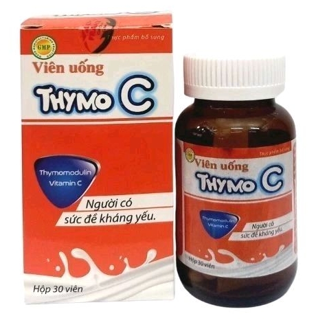 Viên uống Thymo C (Hộp 30 viên) dành cho người có sức đề kháng yếu ...