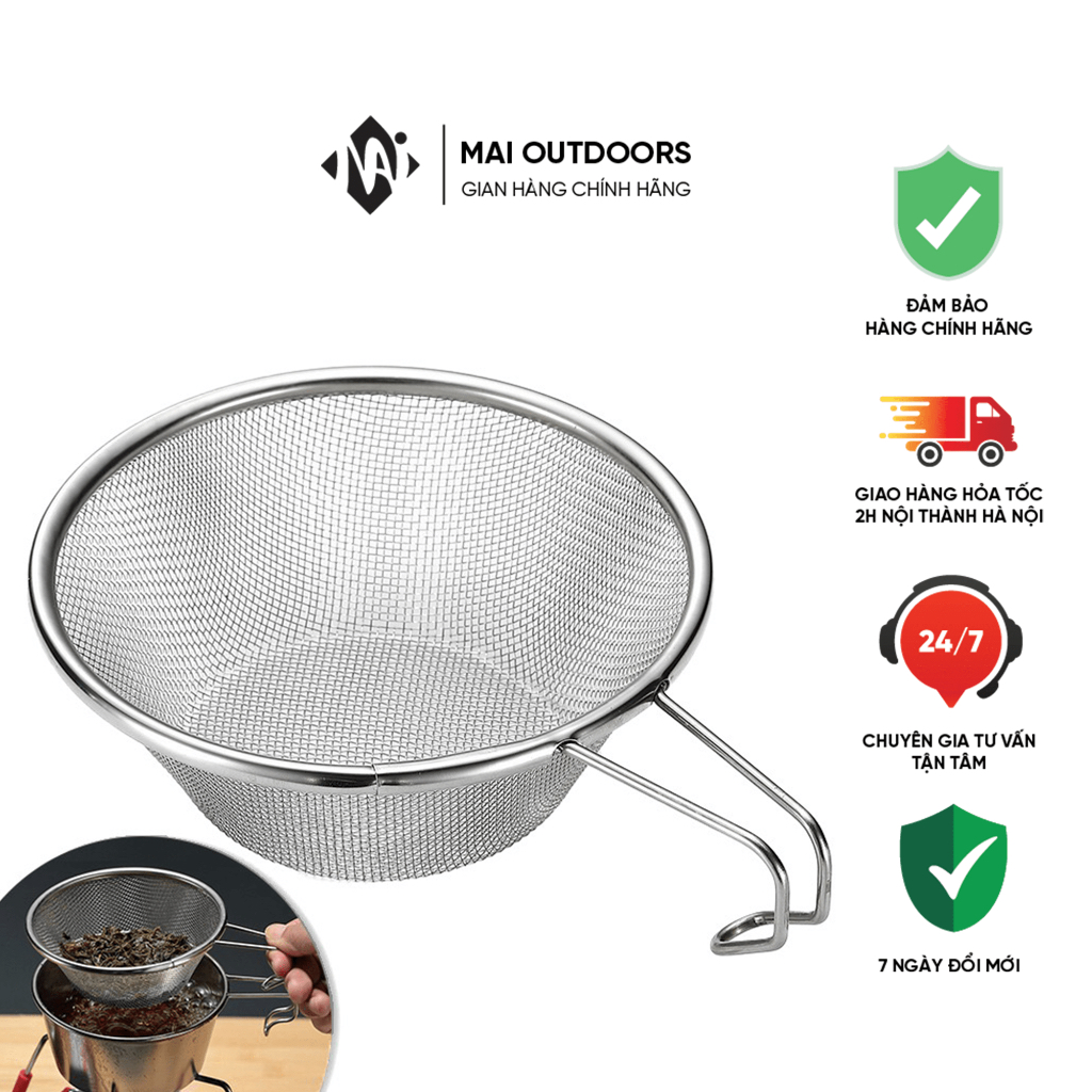 Rây lọc Inox Campingmoon S213 | Shopee Việt Nam