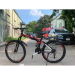 Xe đạp thể thao Laux Jack 26inch tốc độ thay đổi, gấp gọn, hấp thụ sốc, phanh đĩa - Kèm video, hình ảnh thực tế — ảnh 6