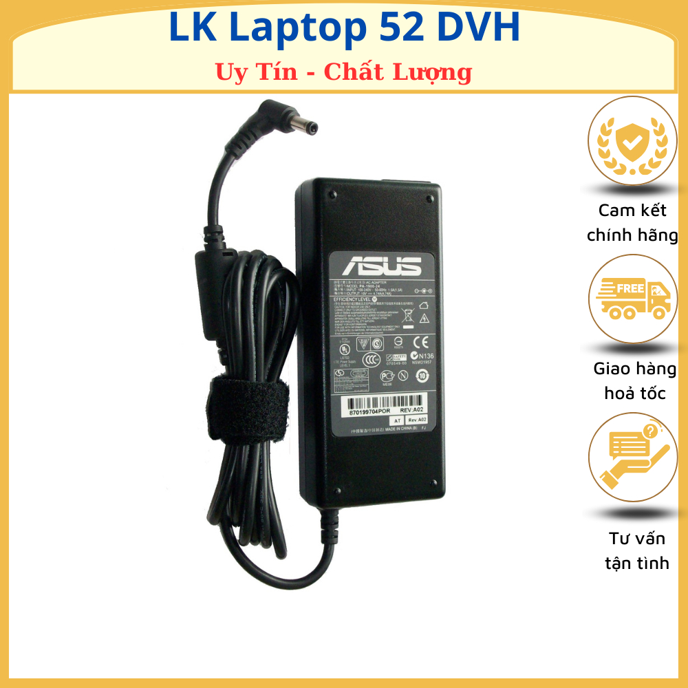 SẠC LAPTOP ASUS 19V- 4.74A - ZIN NEW 100%