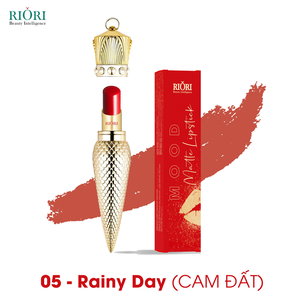 Ảnh Son Sáp Dưỡng Mềm Mịn RIORI HANA - MOOD MATTE LIPSTICK 4.5g 1