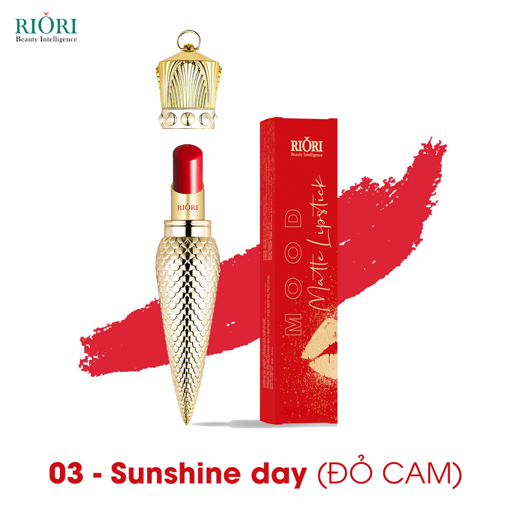 Ảnh Son Sáp Dưỡng Mềm Mịn RIORI HANA - MOOD MATTE LIPSTICK 4.5g 3