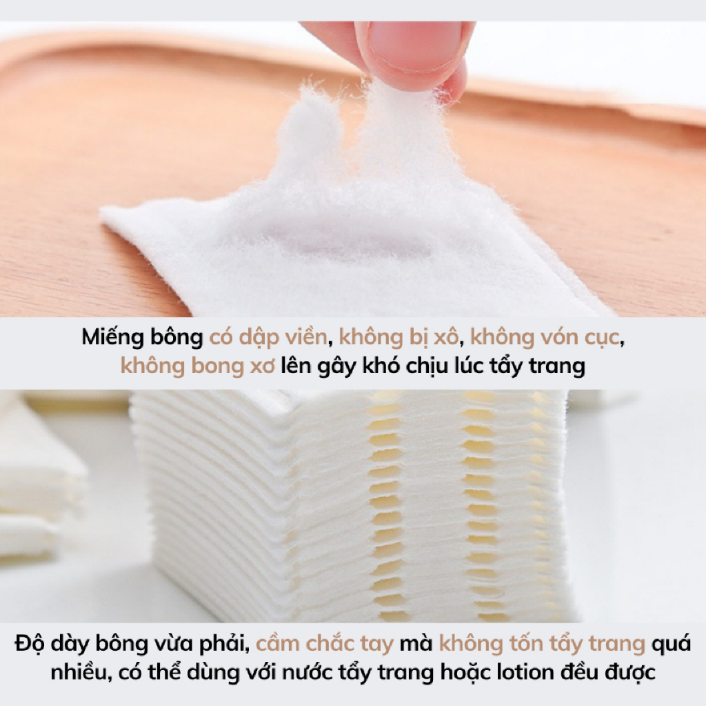 Bông tẩy trang AKF 3 Lớp