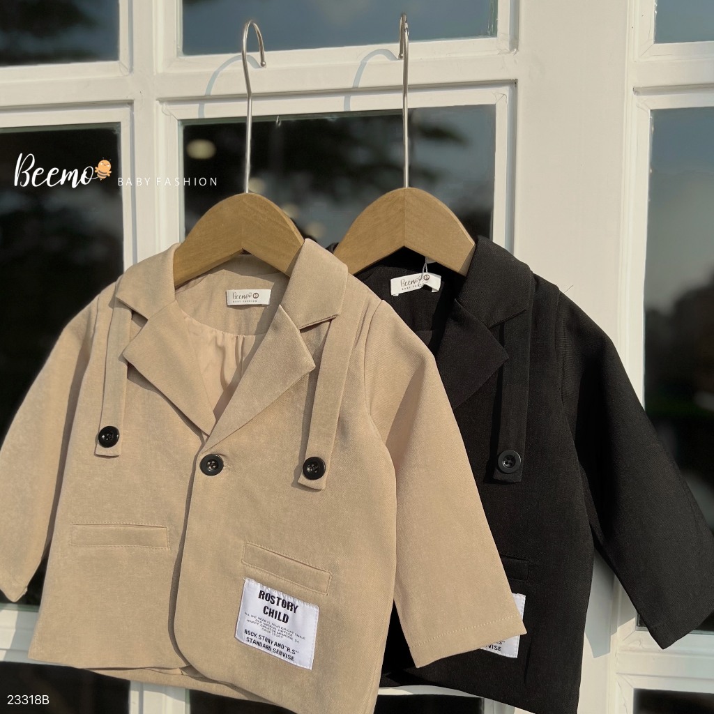 Bộ vest công tử bé trai, set compet phong cách Hàn Quốc cho bé trai hàng thiết kế Bernie