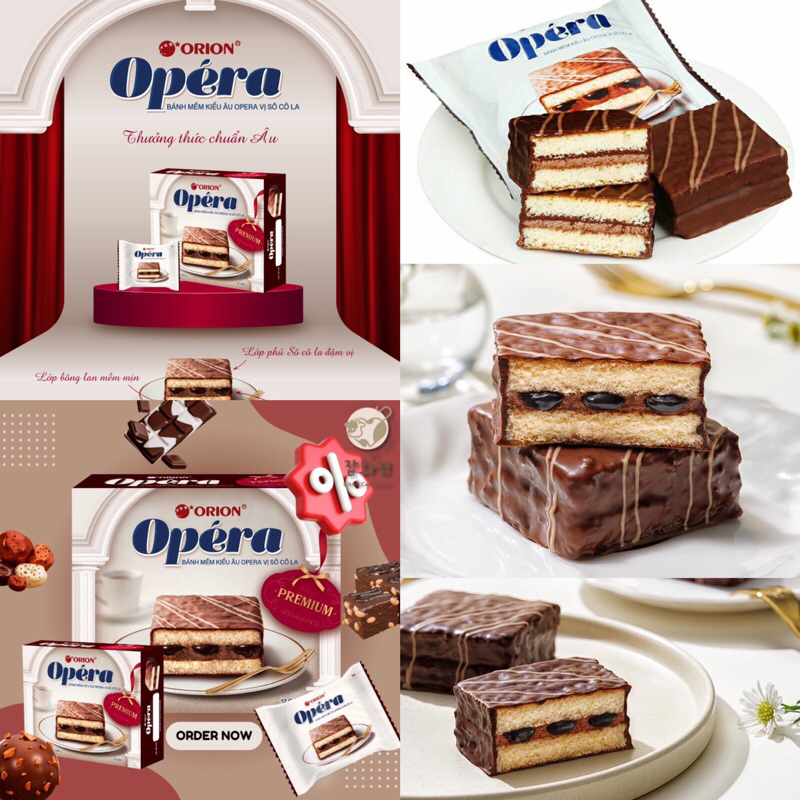 [Tết 2026] 12P Bánh Chocopie/ Opera / Custas Orion 12p (12 cái ...