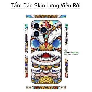 Tấm dán Skin Mặt Sau Kì lân MS03 FULL VIỀN 14 pro max , 13 pro max ,12 pro max , 11 pro max , xs max - FukiShop