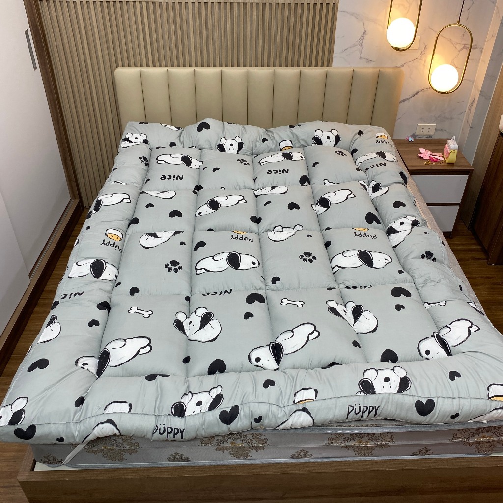 Đệm Topper Mẫu Mới Dầy Dặn,Hàng Chất Lượng Nguyên Liệu Cao Cấp Thân ...