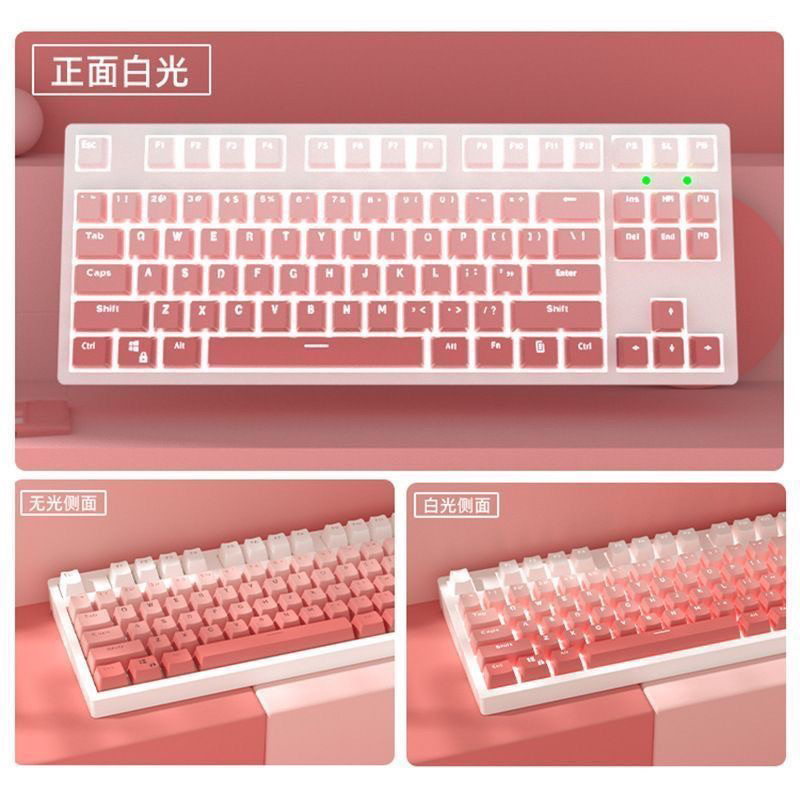 [SẴN GIAO NGAY] KEYCAP XUYÊN LED PBT DOUBLESHOT OEM Profile GRADIENT | 104 phím xuyên led mặt trên | BigBuy360 - bigbuy360.vn