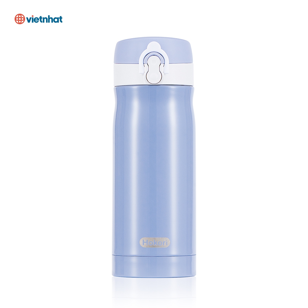 Bình Giữ Nhiệt Sunny 350ml Hokori 0121,Bình đựng nước giữ nhiệt lớn tiện lợi lõi inox 304 không gỉ, giữ nước tốt