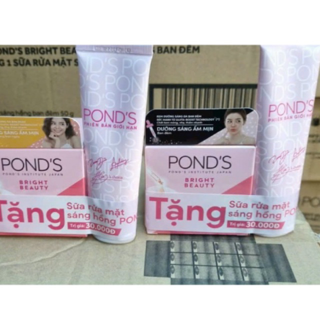 [mua 1 tặng 1] Kem Dưỡng Da POND'S White Beauty Trắng Mịn Không Tỳ Vết Ngày Và Đêm 50
