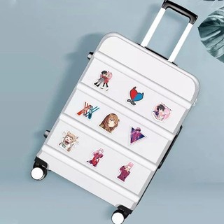 Set 10/30/ 50 sticker anime Zero Two Darling in the Franxx dán nón mũ bảo hiểm laptop vali sổ tay đàn guitar điện thoại