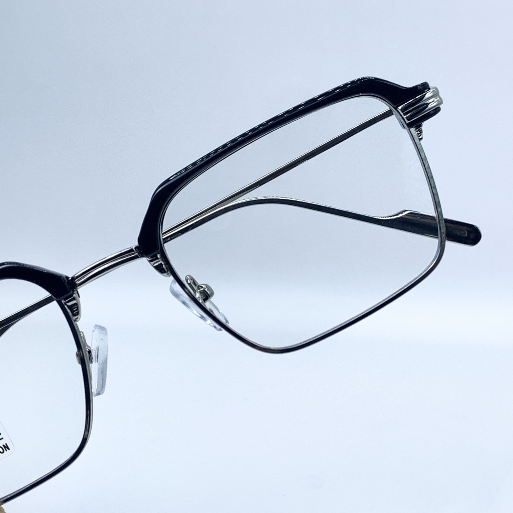 Gọng kính cận, giả cận Clubmaster mắt vuông LemonEyewear thời trang LE21102