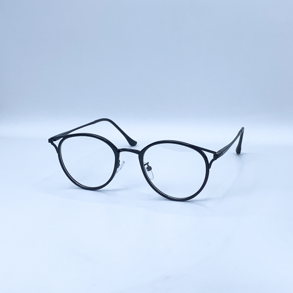Gọng Kính Cận Mắt Mèo Thời Trang LemonEyewear Chất Liệu Kim Loại LE90029