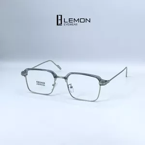Gọng kính cận, giả cận Clubmaster mắt vuông LemonEyewear thời trang LE21102