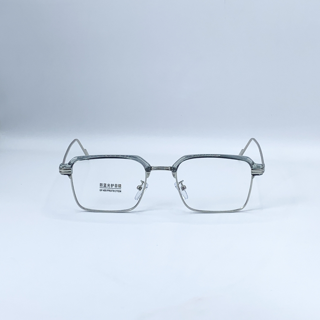 Gọng kính cận, giả cận Clubmaster mắt vuông LemonEyewear thời trang LE21102