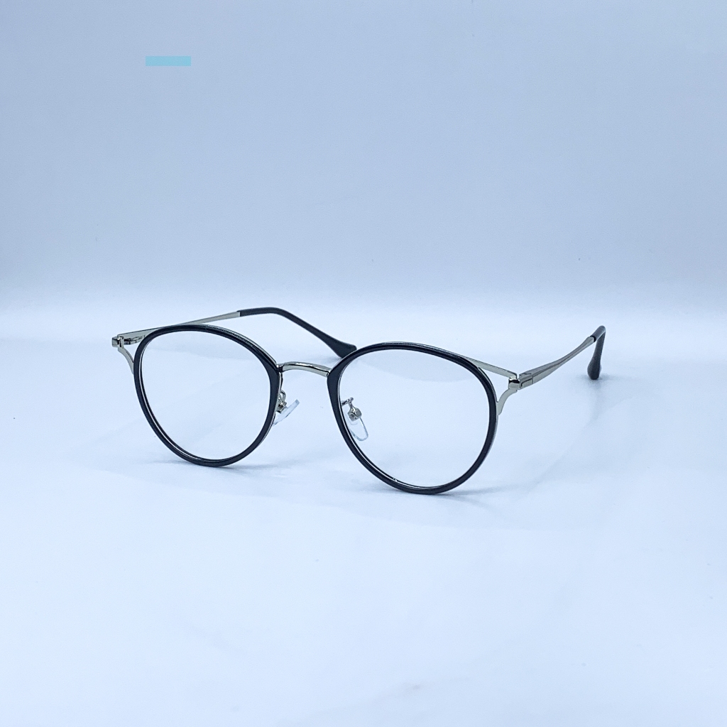 Gọng Kính Cận Mắt Mèo Thời Trang LemonEyewear Chất Liệu Kim Loại LE90029