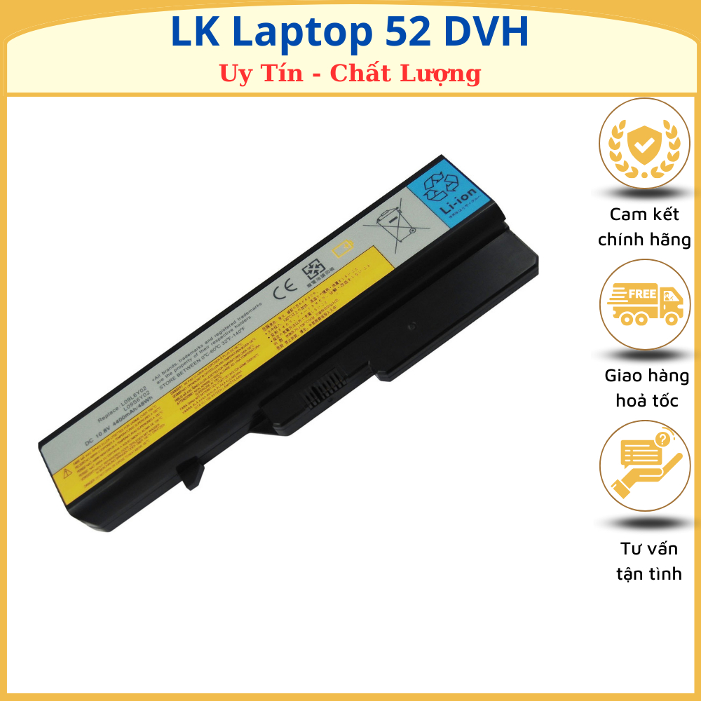 PIN LAPTOP LENOVO G460 G465 Z460 Z470 G470 V470 V360 B470 G570 Z465 Z475 Z570 Mới 100%