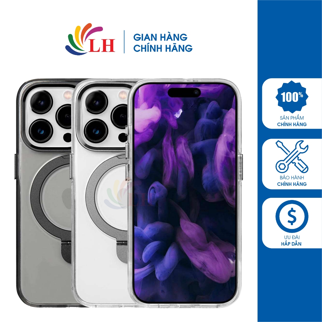 Ốp lưng chống sốc hỗ trợ sạc không dây Laut Revive Prop dành cho iPhone ...