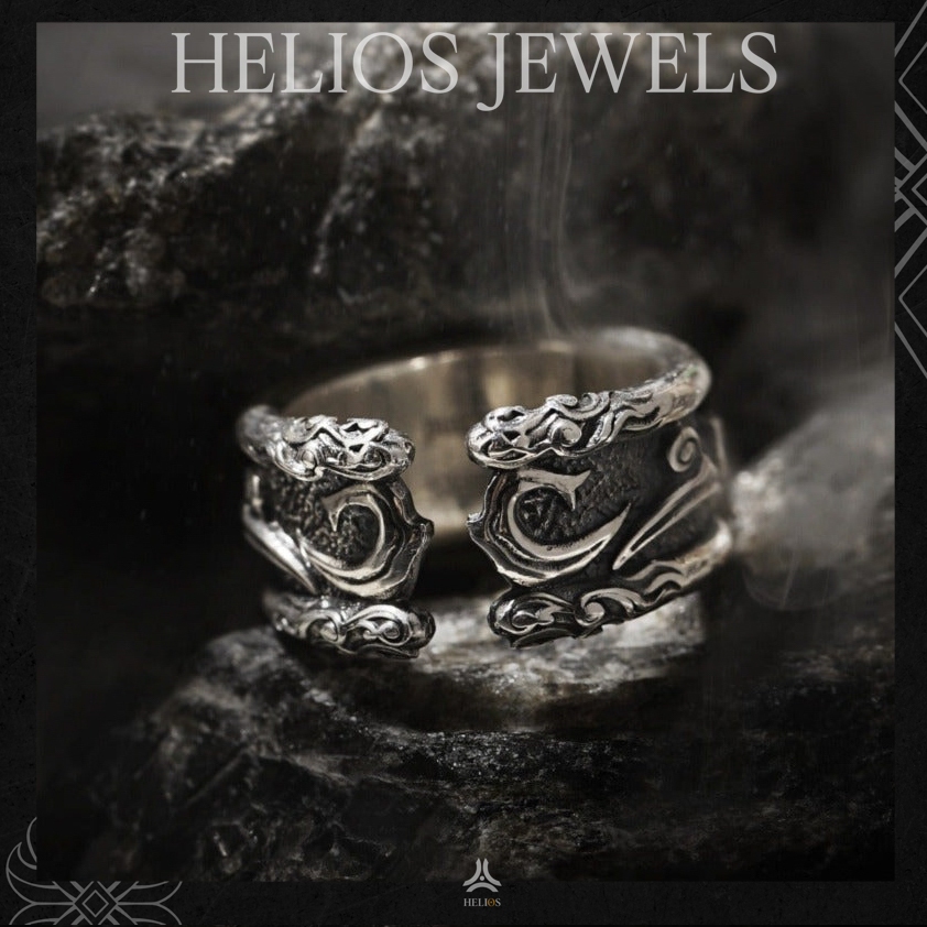 Nh n B c S925 Sun Wukong Ring Helios Silver Original Shopee Vi t Nam
