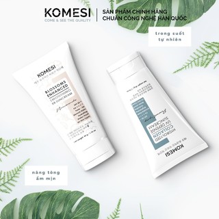 Kem Chống Nắng KOMESI BLOSSOMS ENHANCED SMOOTHING BB (Nâng Tone) & HYDROLYZED COLLAGEN UV DEFENSE