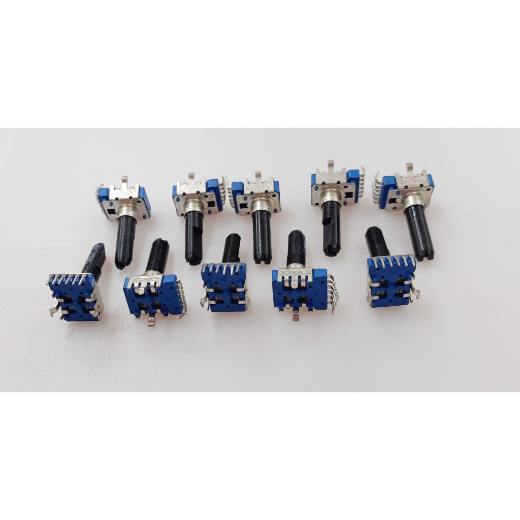 Combo 2 chiết áp B104 (100k) 6 chân xanh zin | Shopee Việt Nam