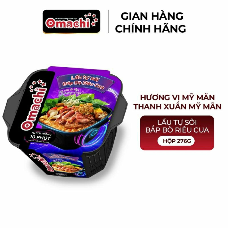 Lẩu tự sôi omachi - Giá Tốt, Miễn Phí Vận Chuyển, Đủ Loại | Shopee Việt Nam