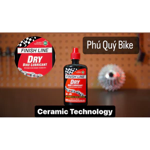 Dầu bôi trơn sên xe đạp Finish Line Ceramic Technology Dry Lube (120ml)
