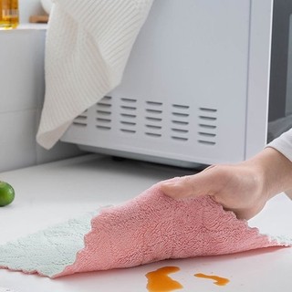Combo 5 Khăn Lau Nhà Bếp Đa Năng, Khăn Lau Tay Lau Bát Siêu Thấm Loại To Mềm Mịn 2057
