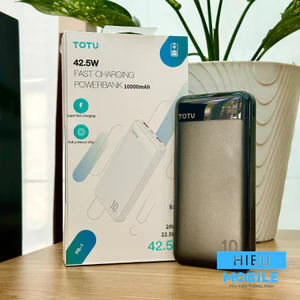 Sạc dự phòng Totu PB-1 10.000mah 42.5W