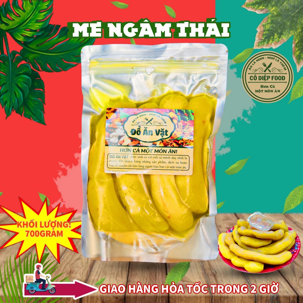 Me Thái Ngâm Chua Ngọt 700GRAM | Shopee Việt Nam