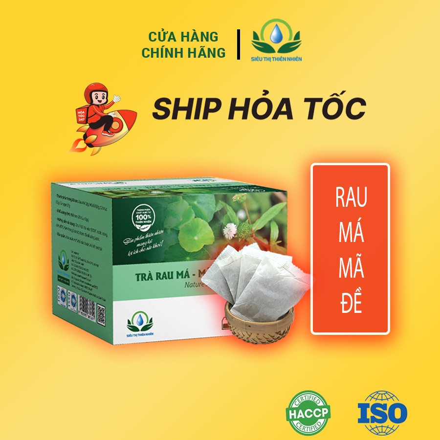 Trà Rau Má Mã Đề Cỏ Mực Giúp Lợi Tiểu Giảm Viêm 1 Hộp Gồm 30 Túi Lọc ...