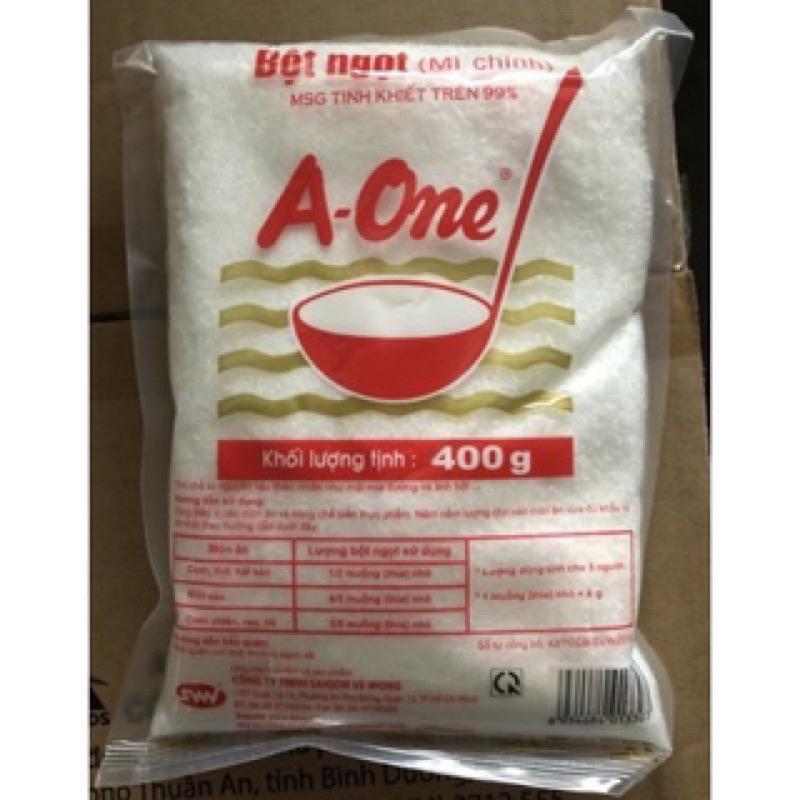 Bột ngọt A-One 400g | Shopee Việt Nam