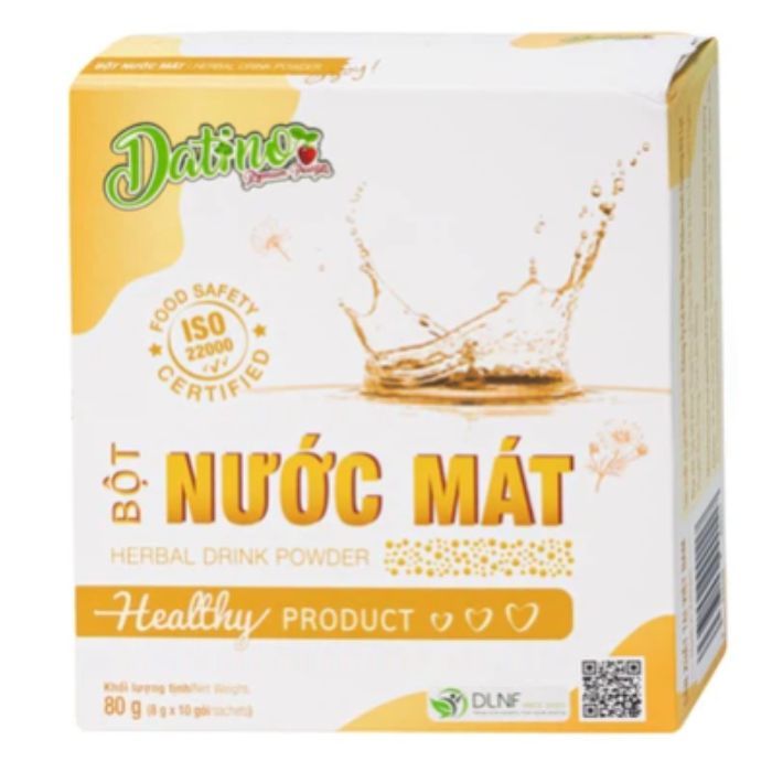 Hộp nước mát Datino 8g*10 gói giải nhiệt cơ thể | Shopee Việt Nam