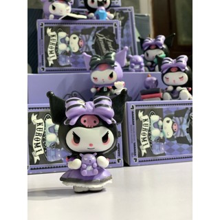 ( CÓ SET 6 CON )Mô Hình Nhân Vật Kuromi Trong Sanrio - trang trí bàn làm việc - làm quà tặng - sưu tầm -màu tím