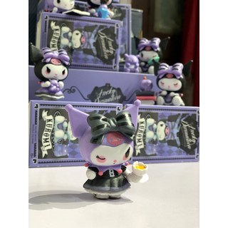 ( CÓ SET 6 CON )Mô Hình Nhân Vật Kuromi Trong Sanrio - trang trí bàn làm việc - làm quà tặng - sưu tầm -màu tím