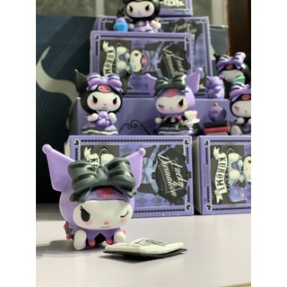 ( CÓ SET 6 CON )Mô Hình Nhân Vật Kuromi Trong Sanrio - trang trí bàn làm việc - làm quà tặng - sưu tầm -màu tím