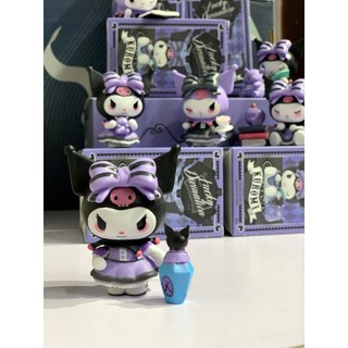 ( CÓ SET 6 CON )Mô Hình Nhân Vật Kuromi Trong Sanrio - trang trí bàn làm việc - làm quà tặng - sưu tầm -màu tím