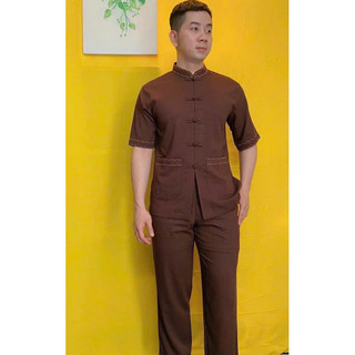 LTụ Viền LiNen Nam Cao Cấp # Đồ Lam Đi Chùa