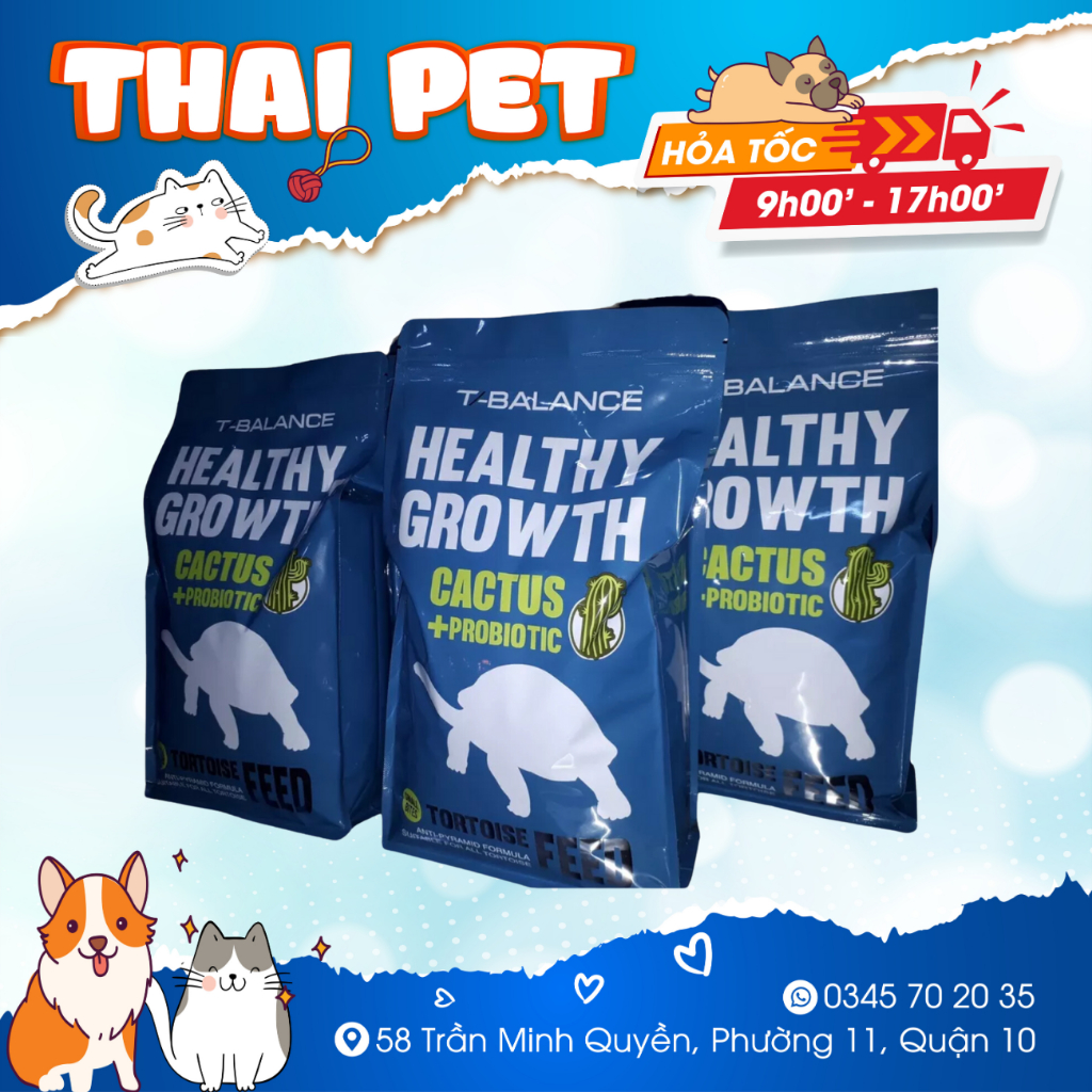 Thức ăn T balance cactus ( xương rồng dành cho rùa cạn ) túi 1kg ...