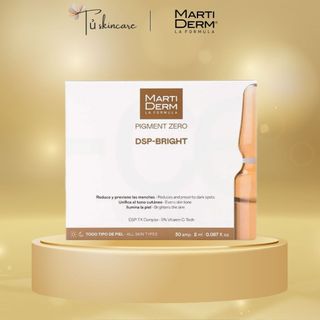 Ampoule Dưỡng Sáng Đều Màu Da, Giảm Đốm Sắc Tố - MartiDerm Pigment Zero DSP Bright