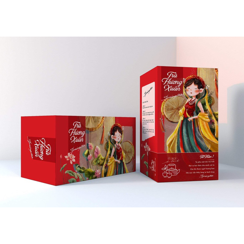 Vỏ Trà Spring Tea (Hương Xuân) | Shopee Việt Nam