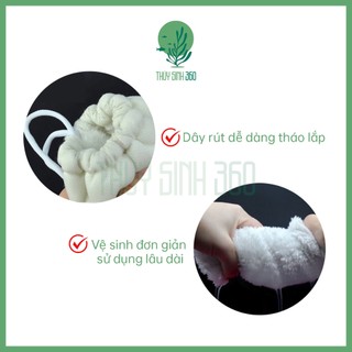 Túi Lọc 2 Lớp - Loại Bỏ Cặn Bẩn Hồ Cá Cảnh, Thủy Sinh - Dễ Dàng Vệ Sinh